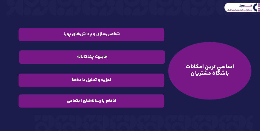 امکانات باشگاه مشتریان 